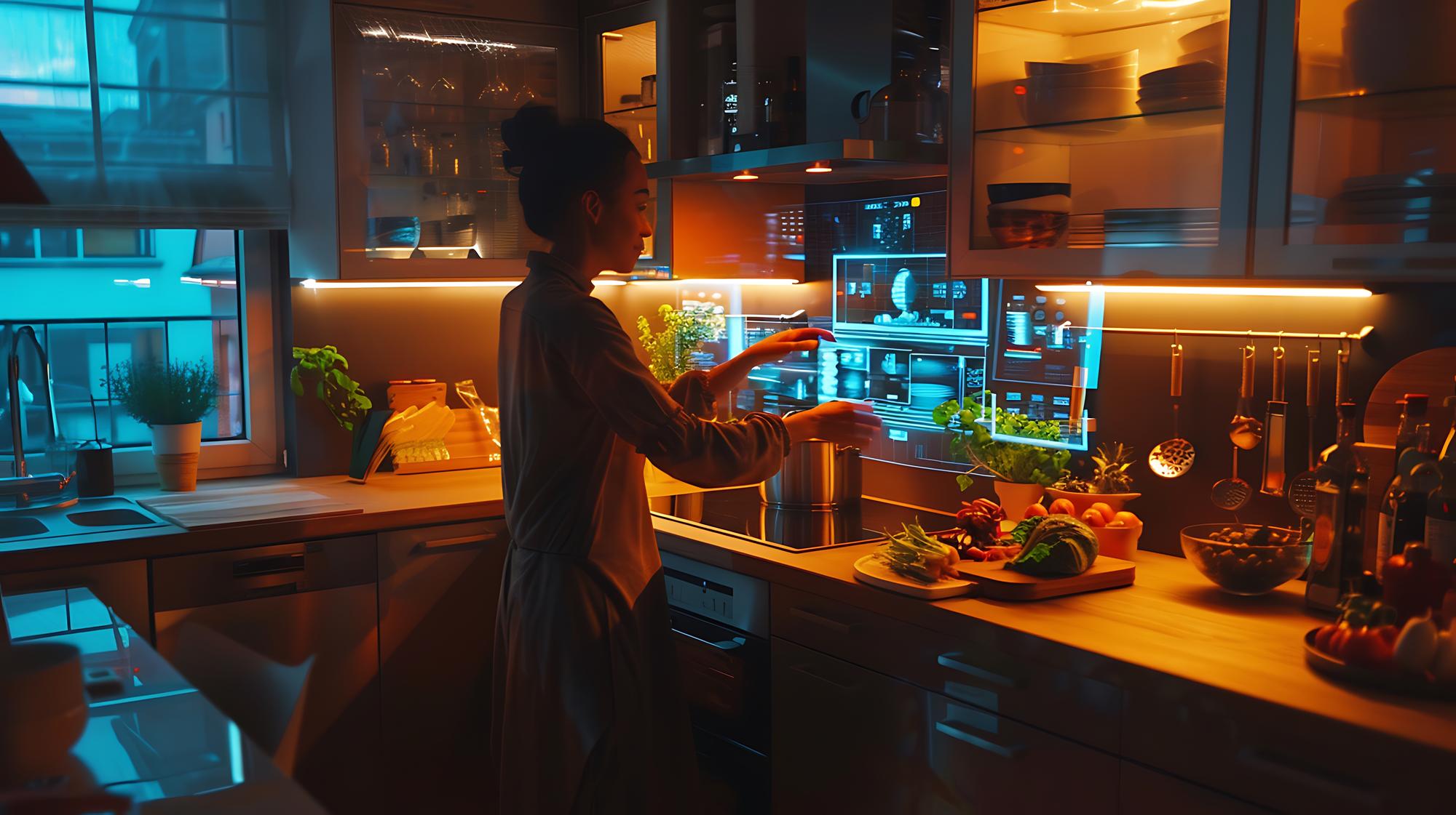 Laboratorio di cucina con attrezzatura moderna